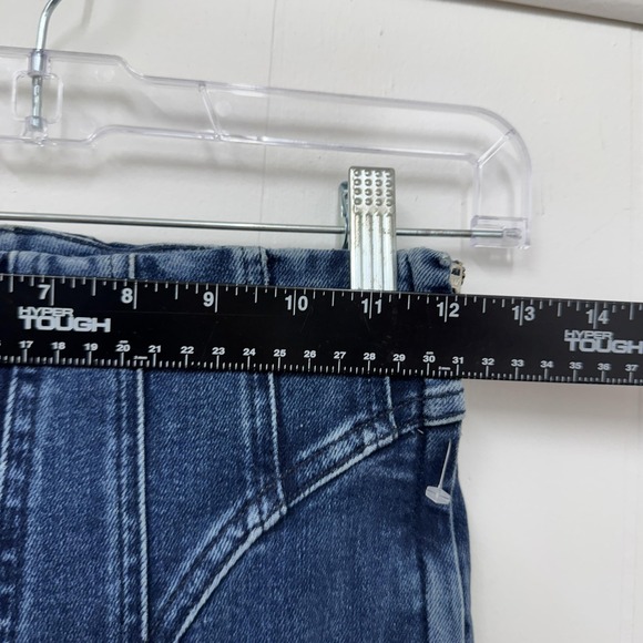 Good American Jeans Womens 0/25 Blue Good Legs High Rise Skinny Side Zip 29" - Picture 6 of 15